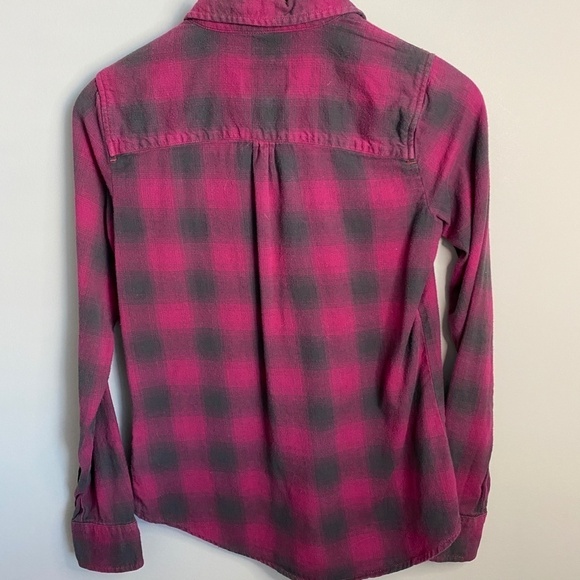 Burton Durable Goods Women's Long Sleeve Plaid Button Up Shirt‎ Size Small - Picture 6 of 12